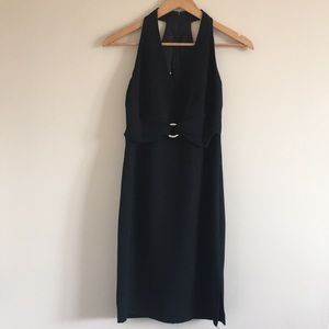 Donna Morgan | Petites Black Dress Razorback 6P